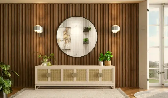 Pare Linea sleek linear wall panel design