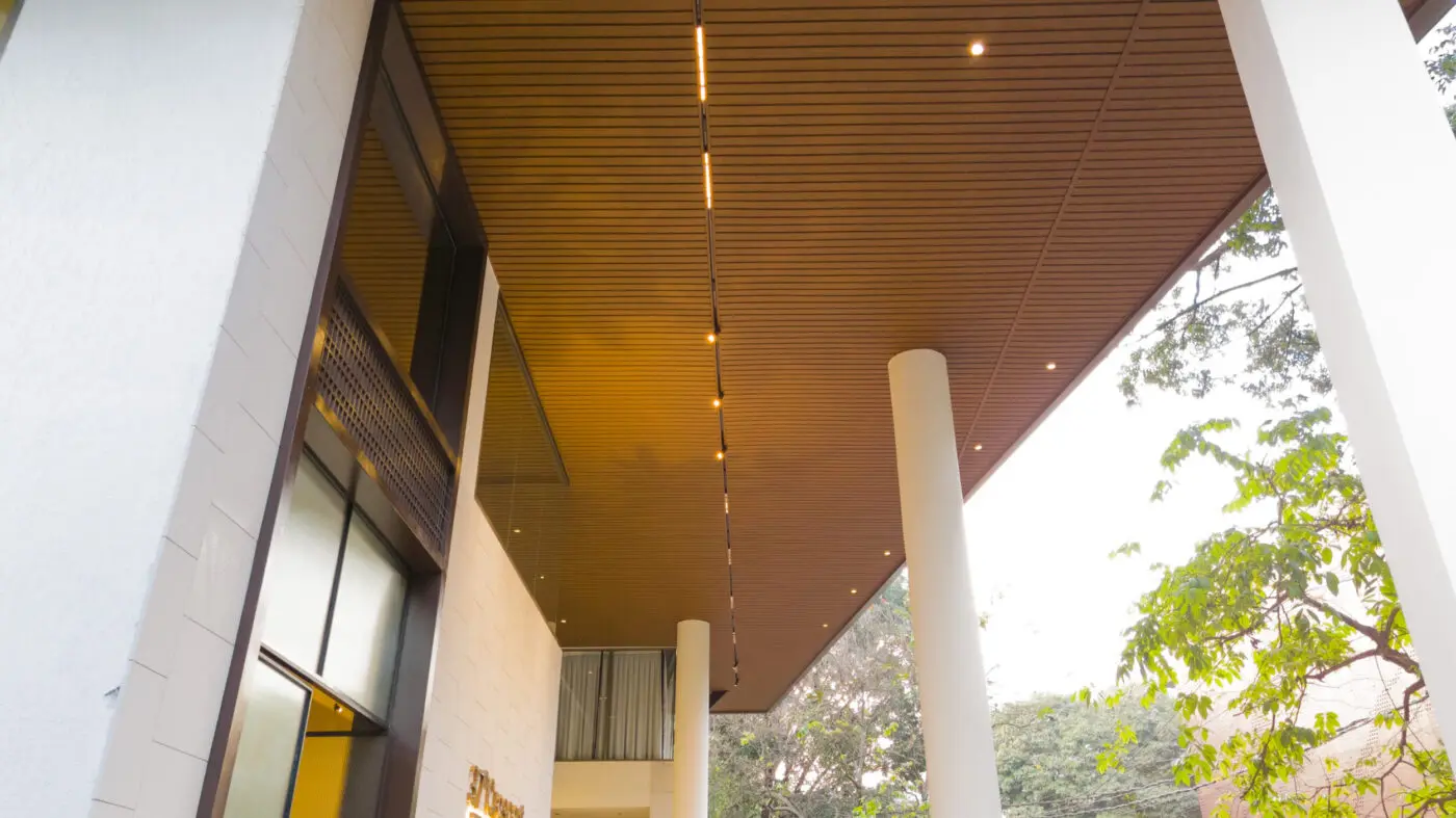 VOX Infratop modern ceiling panels with LED lighting
