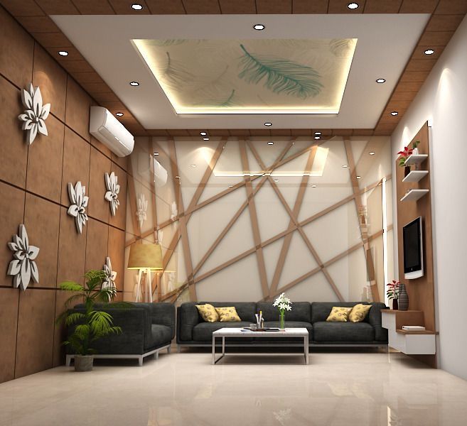 Waterproof decorative panels for modern bathroom interiors